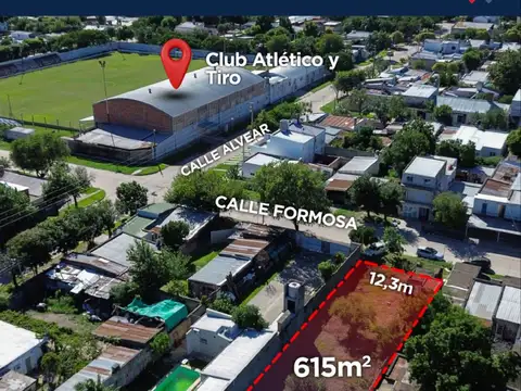 Terreno en Venta de 615,0 m2