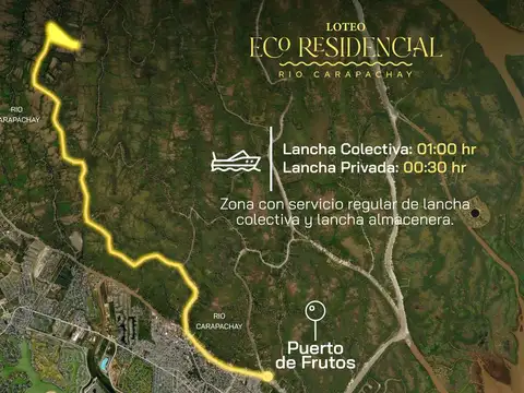 Lote en Rio Carapachay, Islas del Delta, Tigre