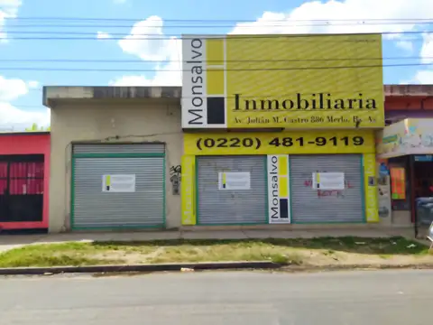 Amplio Local sobre Avenida Julián Castro, Merlo