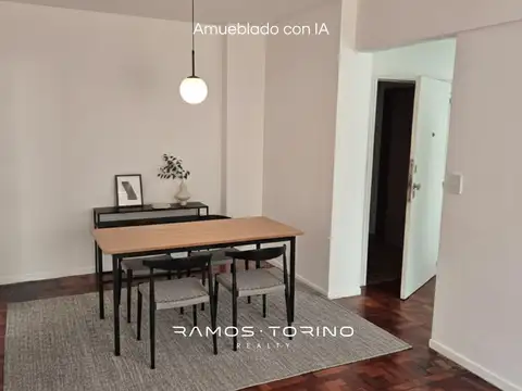 Departamento 2 ambientes con 1 baño