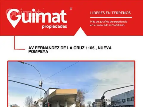AV FERNANDEZ DE LA CRUZ al 1100