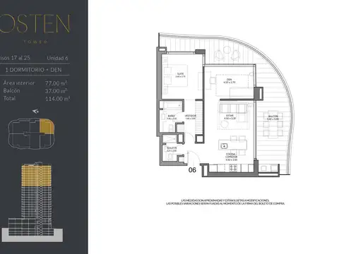 Departamento en  Puerto Madero