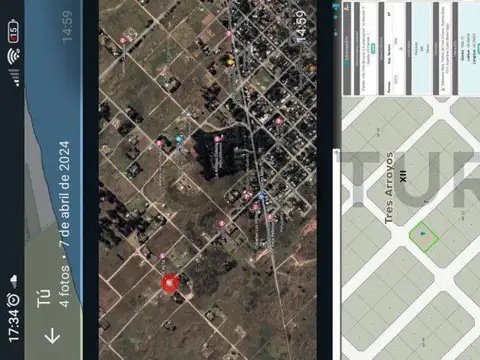 Terreno en Venta de 1996,0 m2