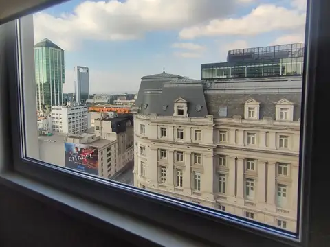 OFICINA EDIFICIO COMEGA Piso ALTO 440m2 - Av Corrientes y L N Alem "cocheras"