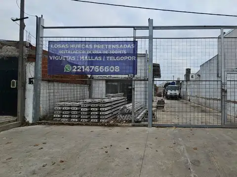 Local de acopio de materiales