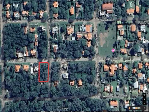 Terreno en Venta 33,64  mts Fondo