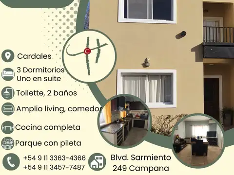 CHALET EN VENTA – BARRIO LOS PARAÍSOS, CARDALES