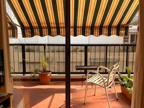 ALQUILER TEMPORAL 3 AMB. AMOBLADO BALCON TERRAZA