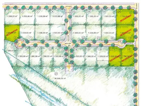 Terreno en Venta de 1500,0 m2