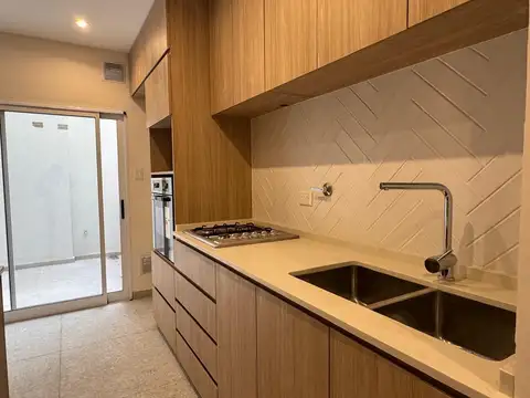 Departamento 2 ambientes con 2 baños