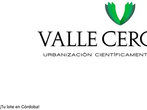VENTA TERRENO VALLE CERCANO 250 MTS2