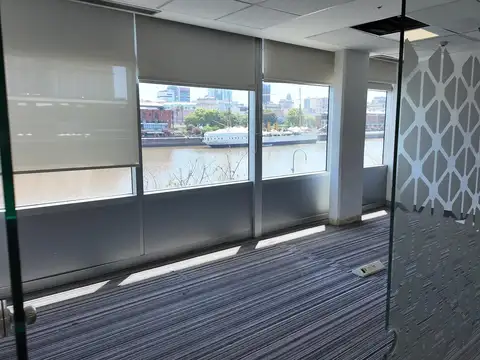 Oficina alquiler en Puerto Madero 380m2 + 4 cocheras