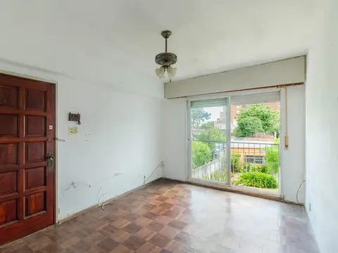 Venta apartamento 1 dormitorio, barbacoa y jardín