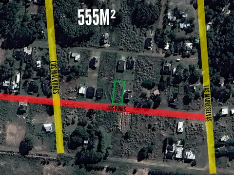 Los Pinos e/ Las Madreselvas y Los Malvones