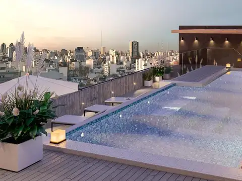 Departamento Monoambiente con 1 baño