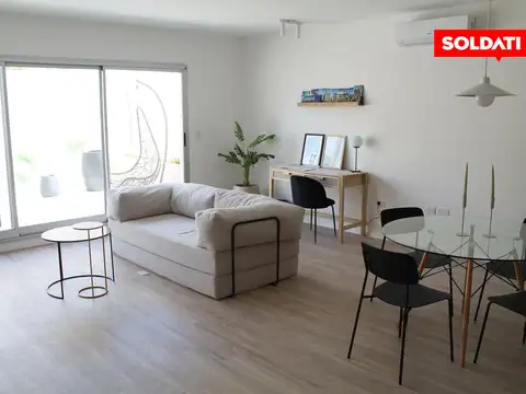 Departamento 2 ambientes con 1 baño