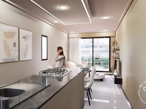 Departamentos en construcción de 1 Dormitorio