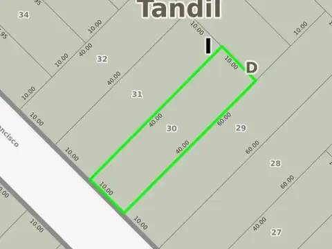San Francisco e/ Avenida Monseñor Actis y Las Malvinas