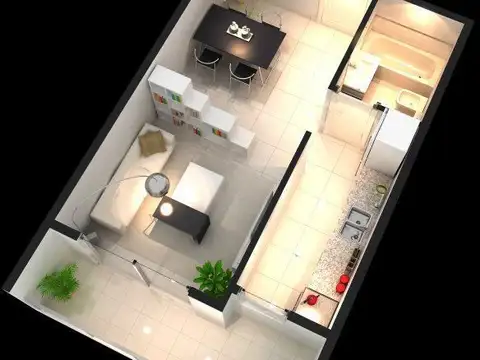 Monoambiente con Renta