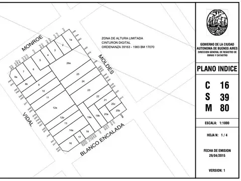 Terreno Lote  en Venta en Belgrano, Capital Federal, Buenos Aires