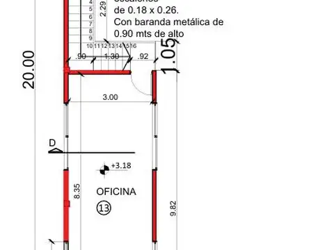 Galpón en alquiler de 1030m2 ubicado en Moreno