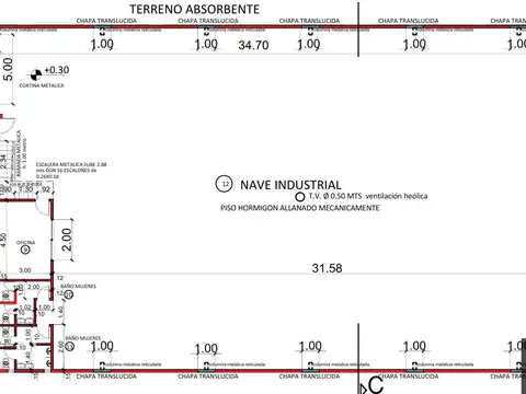 Galpon en Alquiler en Moreno, USD 4.200