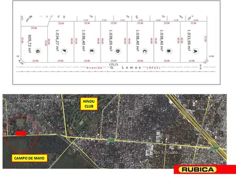 Terreno - Ingeniero Adolfo Sourdeaux