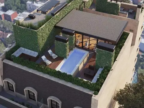 Monoambiente 26,5 m2 Moderno en Proyecto Premium – Aires de Paris, Flores