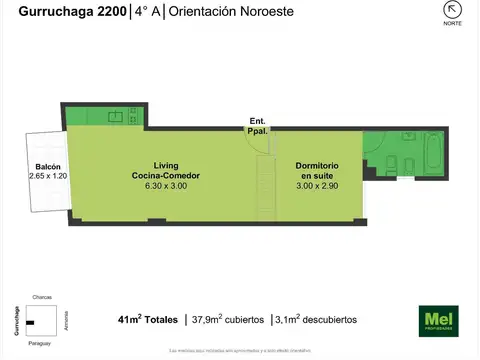 Gurruchaga 2231 , Piso 4