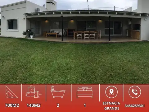 Casa en Chacras al Río