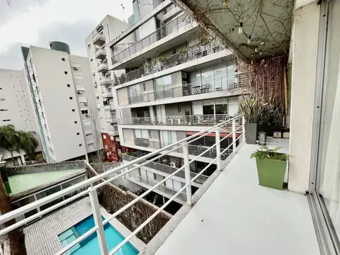 DUPLEX DE 2 DORMITORIOS.BALCON. COCHERA .AMENITIES