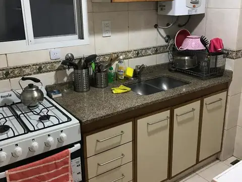 Departamento 2 ambientes con 1 baño