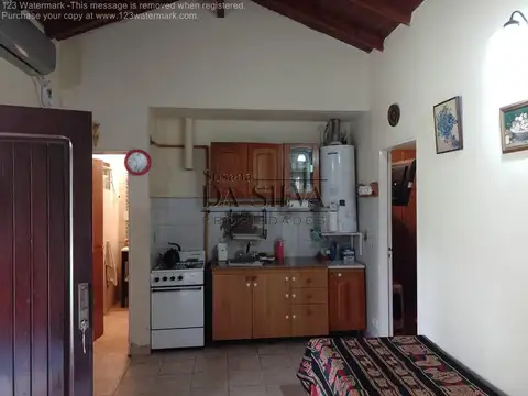 Depto Tipo Casa 2 ambientes con 1 baño