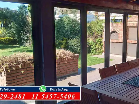 NUEVAS CONDICIONES!  ESPECTACULAR CHALET 3 dormitorios y dependencia