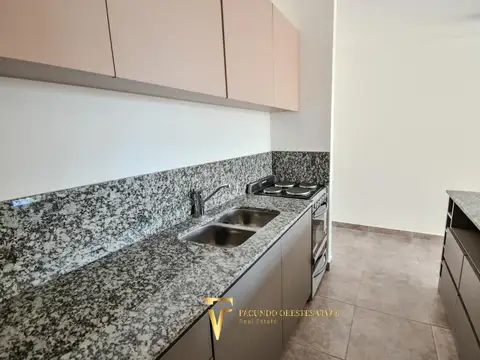 Departamento Monoambiente con 1 baño