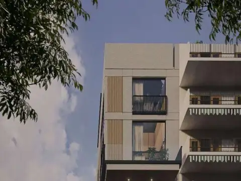 VENTA en construcción departamento dos ambientes con patio en Villa Crespo