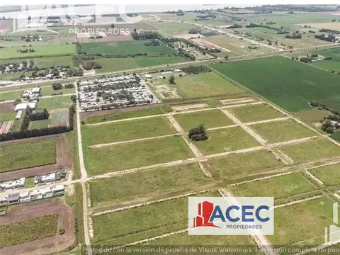 Terreno en Venta 10  mts Frente