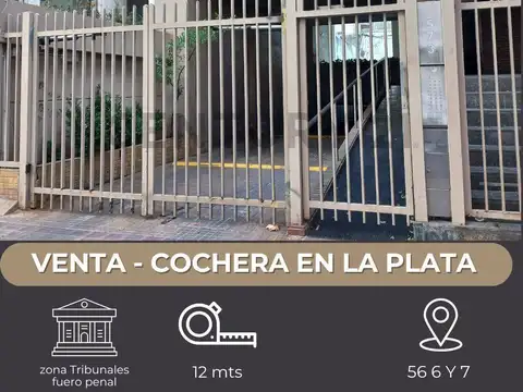 cochera en venta La plata