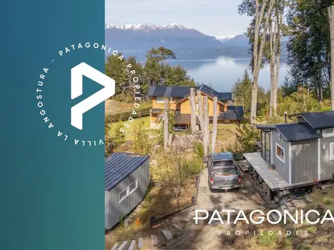 Casa moderna 85 m2 con vista al lago V. Correntoso.