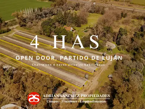Campo en Venta de 4  ha