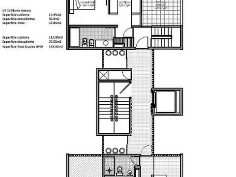 Departamento 4 ambientes con 2 baños