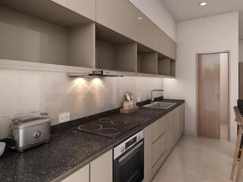 Departamento 3 ambientes con 1 baño