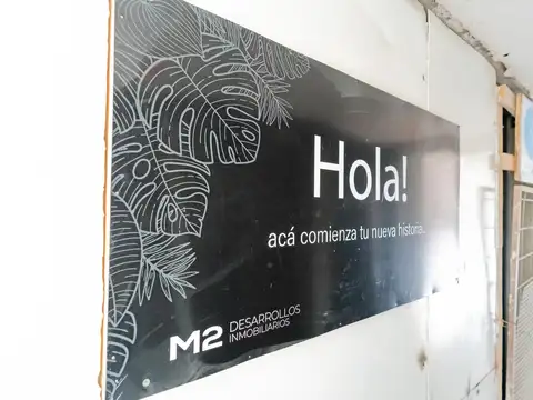 Departamento Monoambiente con 1 baño