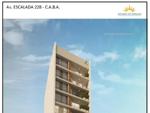 ESCALADA 228 Octavo Piso contrafrente