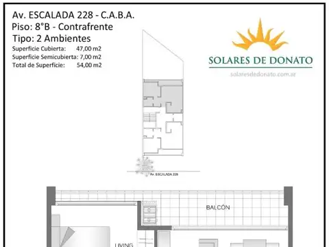 ESCALADA 200, Piso 8