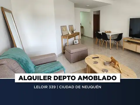 ALQUILER AMOBLADO 2 DORMITORIOS | LELOIR, NEUQUÉN