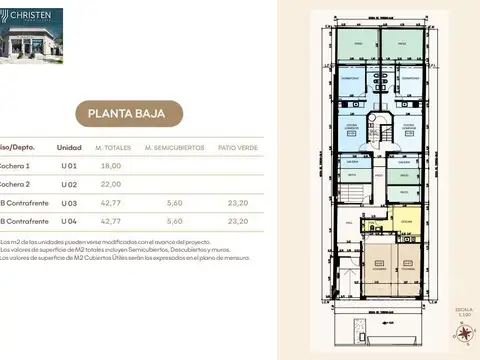 Departamento en Venta de 1 dormitorio