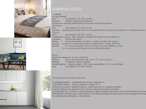 Departamento en Venta con 1 cocheras