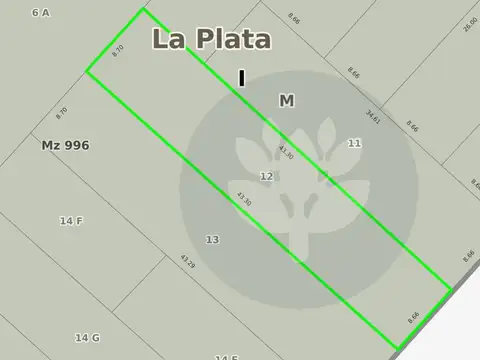 LOTE EN VENTA - 65-18-19-LA PLATA - DANIEL JAKUS PROPIEDADES