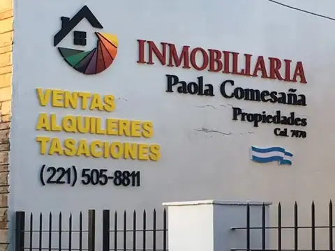 zona 202 y 44 GALPON CENTRO OLMOS LOTE 17.50  X 40